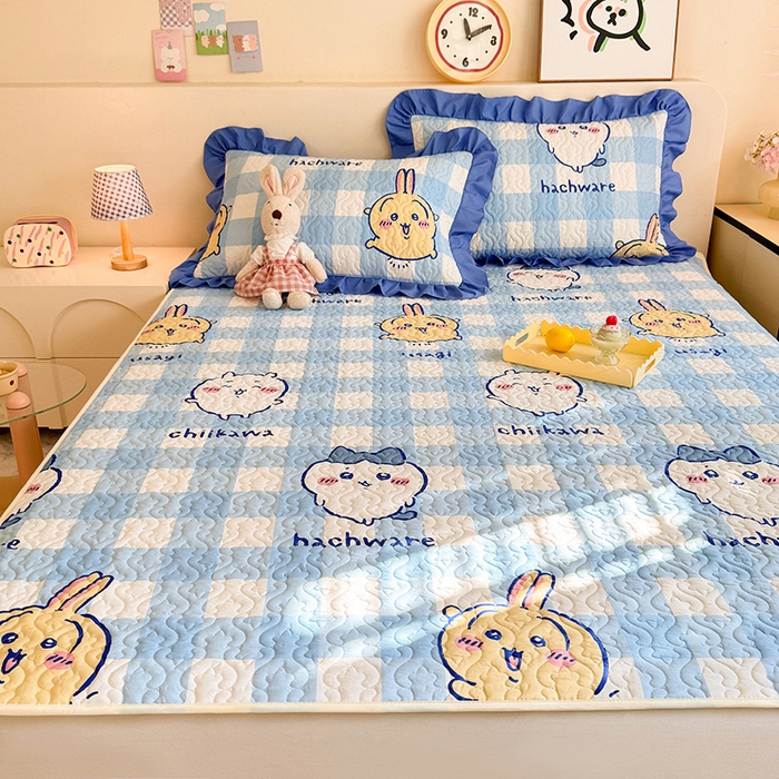 91家纺网 家纺一手货源 找家纺 （总）美达家纺 2026新款正版授权吉伊卡哇全棉床褥床盖单品床盖床盖单件（可定制）