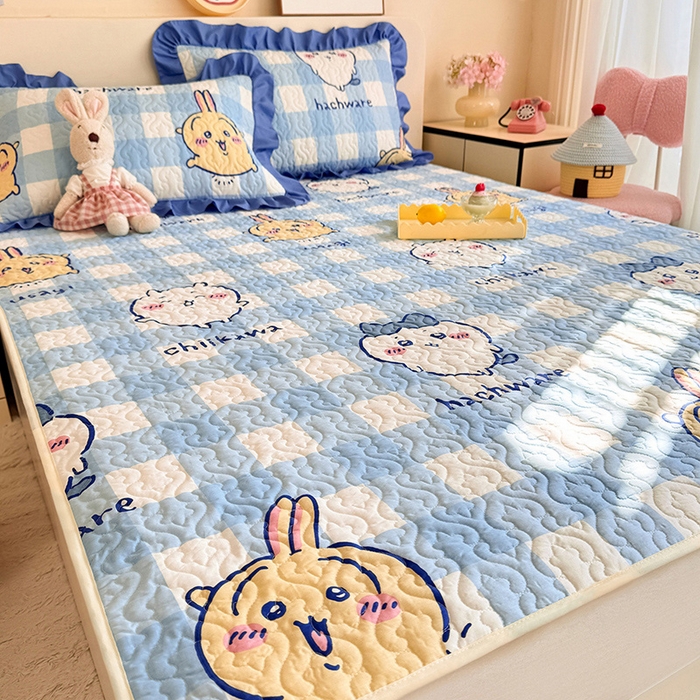 91家纺网 家纺一手货源 找家纺 （总）美达家纺 2026新款正版授权吉伊卡哇全棉床褥床盖单品床盖床盖单件（可定制）