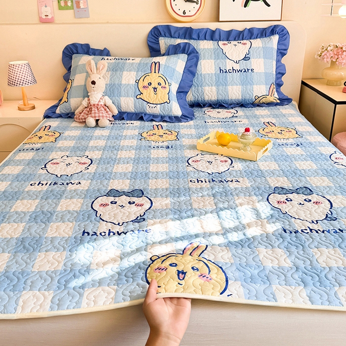 91家纺网 家纺一手货源 找家纺 （总）美达家纺 2026新款正版授权吉伊卡哇全棉床褥床盖单品床盖床盖单件（可定制）