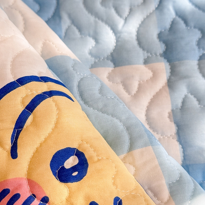 91家纺网 家纺一手货源 找家纺 （总）美达家纺 2026新款正版授权吉伊卡哇全棉床褥床盖单品床盖床盖单件（可定制）