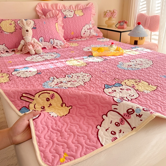 91家纺网 家纺一手货源 找家纺 （总）美达家纺 2026新款正版授权吉伊卡哇全棉床褥床盖单品床盖床盖单件（可定制）