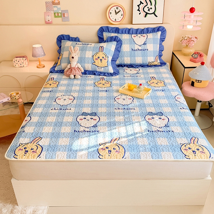 91家纺网 家纺一手货源 找家纺 （总）美达家纺 2026新款正版授权吉伊卡哇全棉床褥床盖单品床盖床盖单件（可定制）