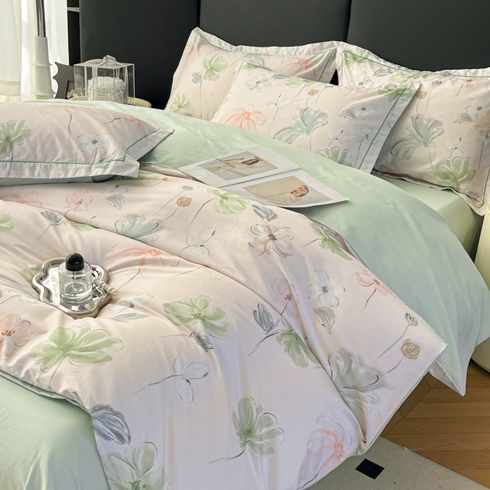 91家纺网 家纺一手货源 找家纺 （总）艾迪尚家纺 2026新款133X76宽幅全棉纯棉印花四件套（有单品 可定制）