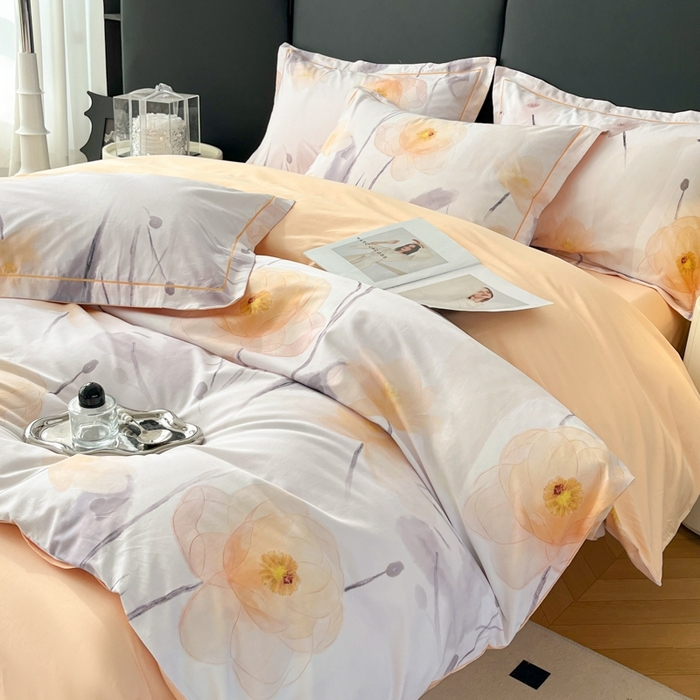 91家纺网 家纺一手货源 找家纺 （总）艾迪尚家纺 2026新款133X76宽幅全棉纯棉印花四件套（有单品 可定制）