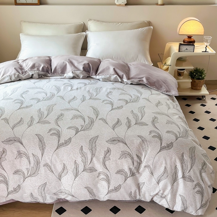 91家纺网 家纺一手货源 找家纺 艾迪尚家纺 2026新款133X76宽幅全棉纯棉印花四件套（有单品 可定制） 落落晨光