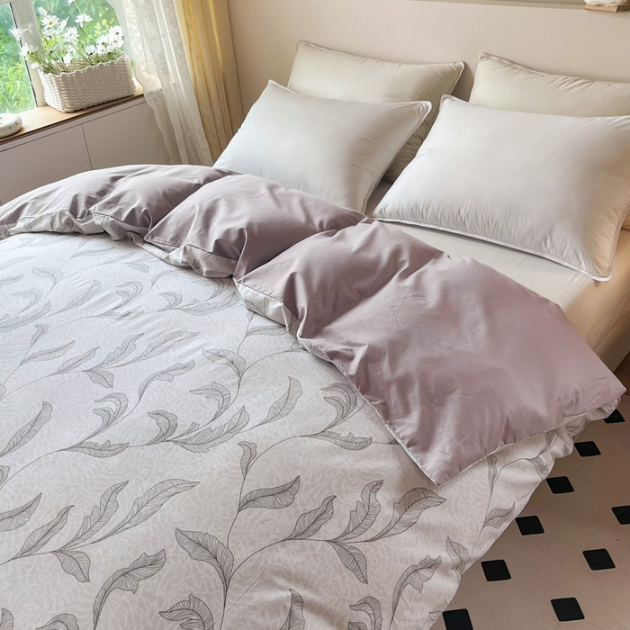 91家纺网 家纺一手货源 找家纺 艾迪尚家纺 2026新款133X76宽幅全棉纯棉印花四件套（有单品 可定制） 落落晨光