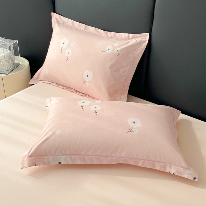 91家纺网 家纺一手货源 找家纺 艾迪尚家纺 2026新款133X76宽幅全棉纯棉印花四件套（有单品 可定制） 南意-粉