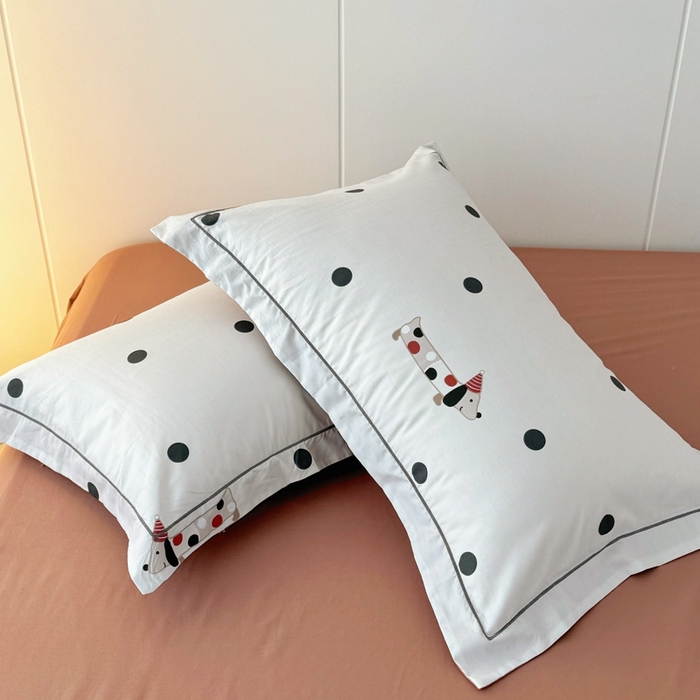 91家纺网 家纺一手货源 找家纺 艾迪尚家纺 2026新款133X76宽幅全棉纯棉印花四件套（有单品 可定制） 芝士狗