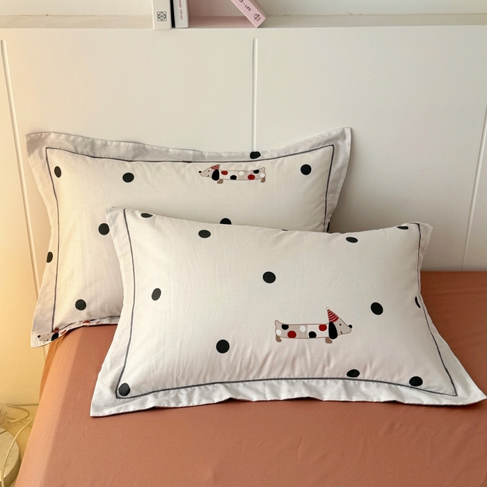 91家纺网 家纺一手货源 找家纺 艾迪尚家纺 2026新款133X76宽幅全棉纯棉印花四件套（有单品 可定制） 芝士狗