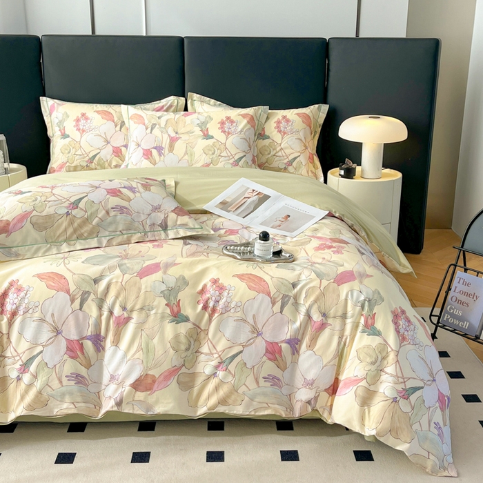 91家纺网 家纺一手货源 找家纺 （总）艾迪尚家纺 2026新款133X76宽幅全棉纯棉印花四件套（有单品 可定制）