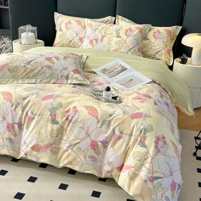 91家纺网 家纺一手货源 找家纺 （总）艾迪尚家纺 2026新款133X76宽幅全棉纯棉印花四件套（有单品 可定制）