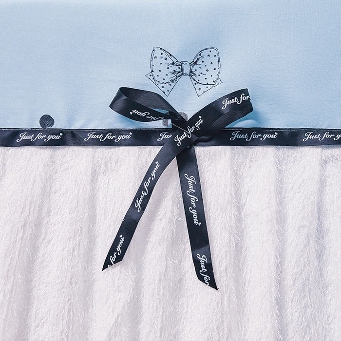 91家纺网 家纺一手货源 找家纺 薇梦蚊帐 2026新款遮光拉链坐床式蚊帐 蝴蝶结-蓝