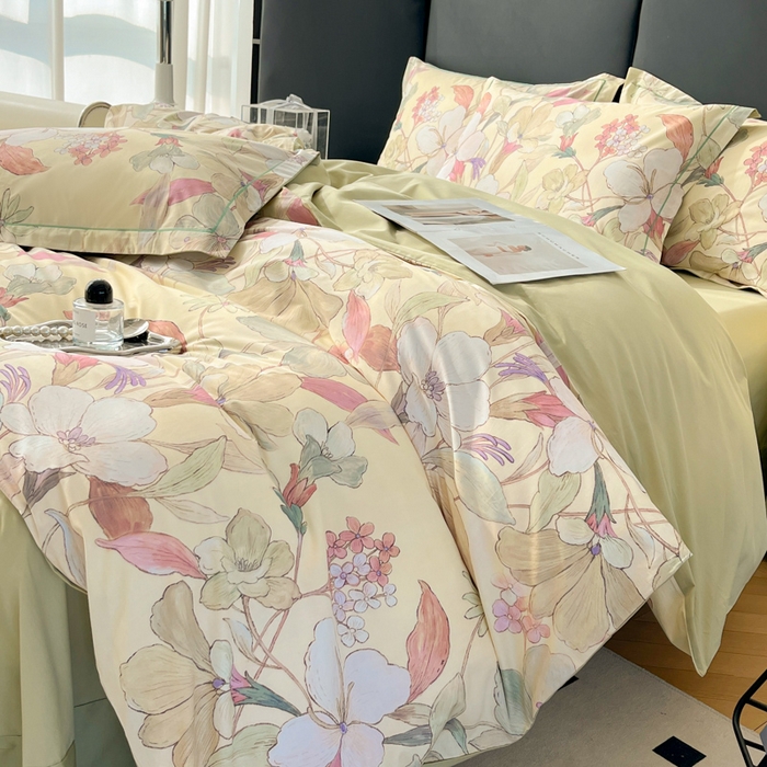 91家纺网 家纺一手货源 找家纺 （总）艾迪尚家纺 2026新款133X76宽幅全棉纯棉印花四件套（有单品 可定制）