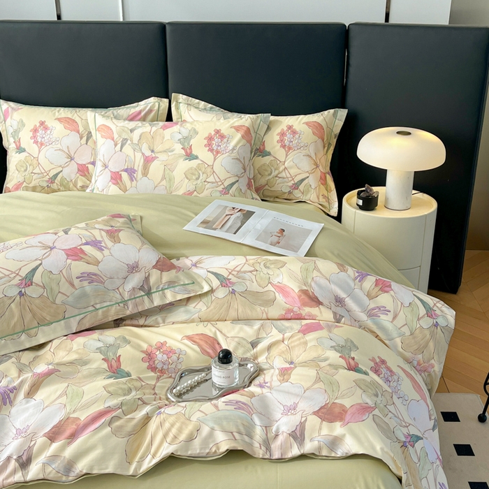 91家纺网 家纺一手货源 找家纺 （总）艾迪尚家纺 2026新款133X76宽幅全棉纯棉印花四件套（有单品 可定制）