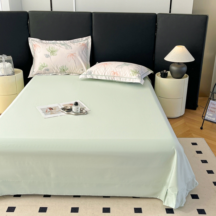 91家纺网 家纺一手货源 找家纺 （总）艾迪尚家纺 2026新款133X76宽幅全棉纯棉印花单品床单 床单单件