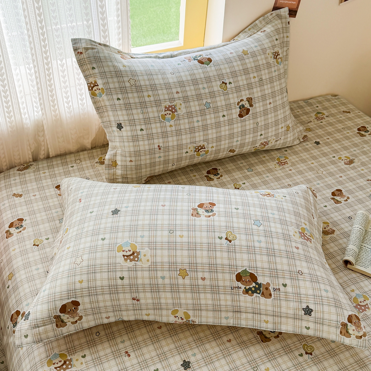 91家纺网 家纺一手货源 找家纺 尚帛 2026新款全棉时尚印花单床单 宠爱