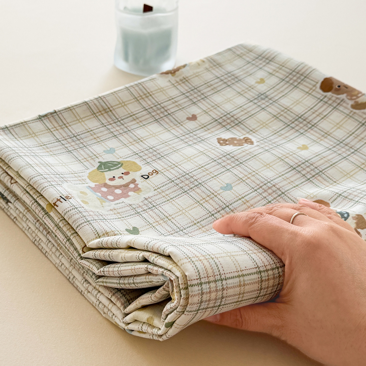 91家纺网 家纺一手货源 找家纺 尚帛 2026新款全棉时尚印花单床单 宠爱