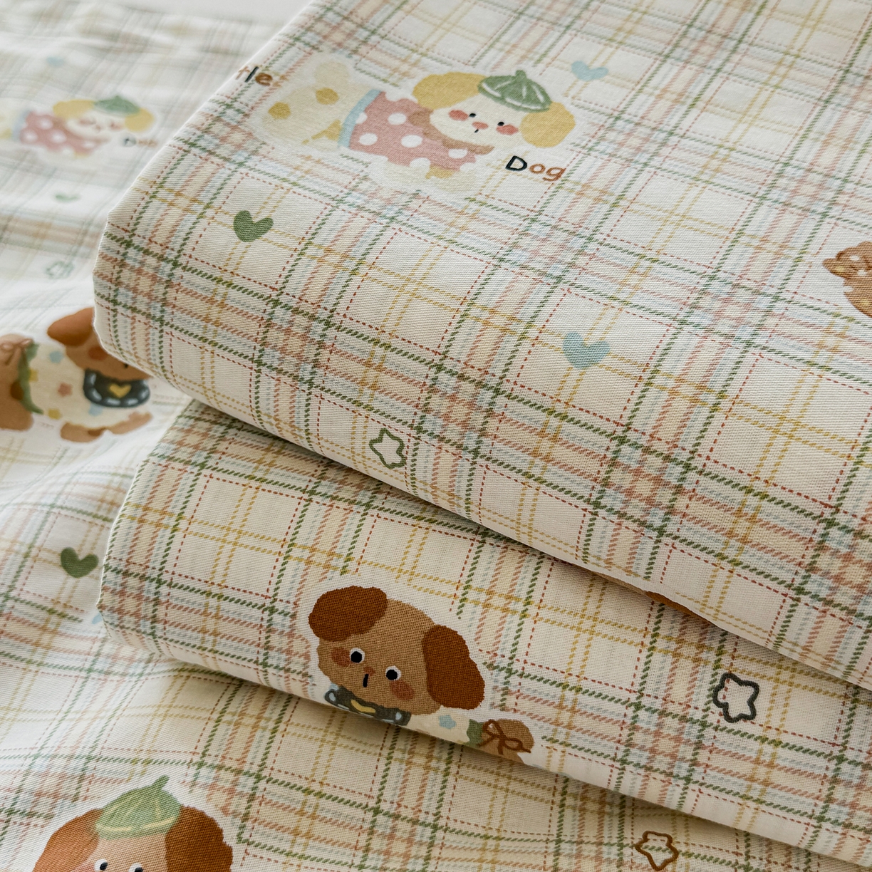 91家纺网 家纺一手货源 找家纺 尚帛 2026新款全棉时尚印花单床单 宠爱