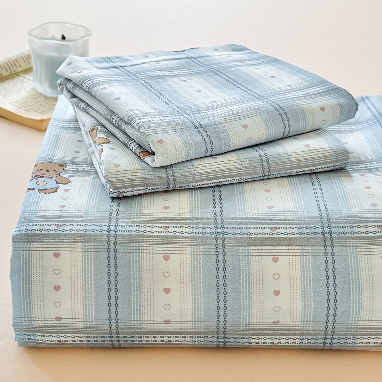 91家纺网 家纺一手货源 找家纺 尚帛 2026新款全棉时尚印花单床单 可可甜心