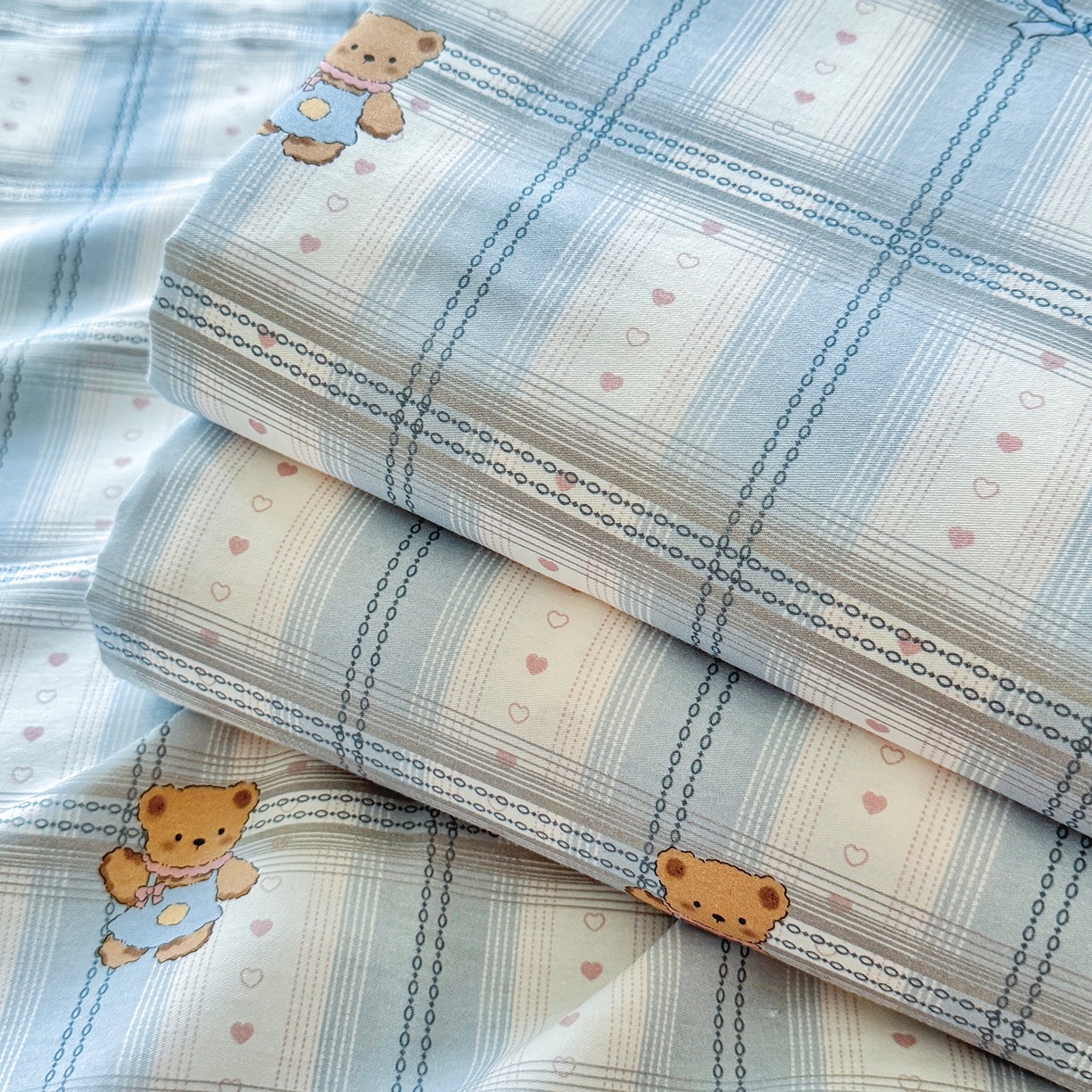 91家纺网 家纺一手货源 找家纺 尚帛 2026新款全棉时尚印花单床单 可可甜心