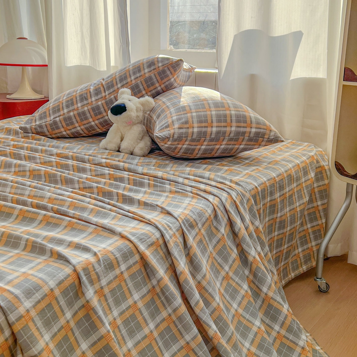 91家纺网 家纺一手货源 找家纺 （总）思诺羽床笠 2026新款云感双层纱床单系列