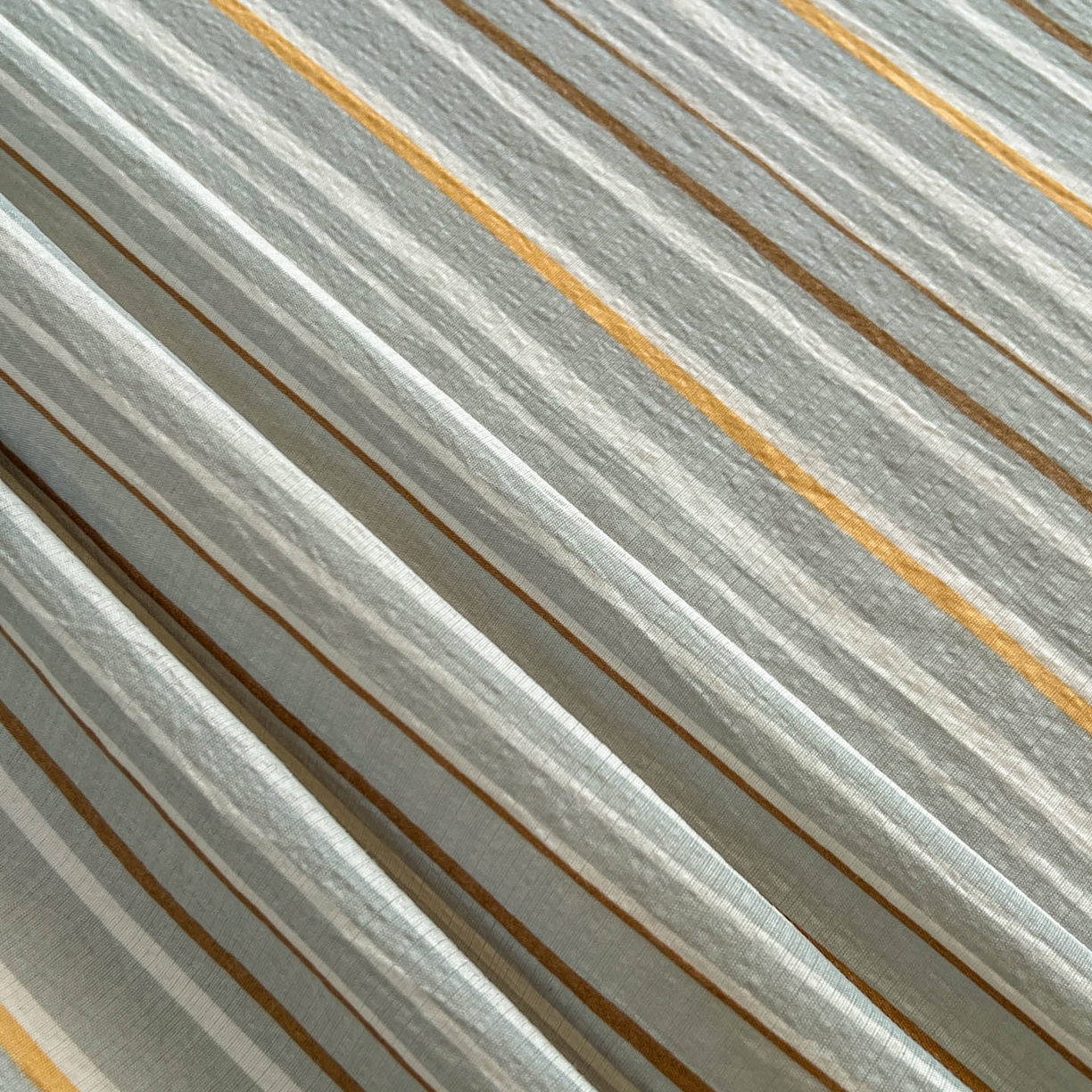 91家纺网 家纺一手货源 找家纺 思诺羽床笠 2026新款云感双层纱床单系列 流年-蓝