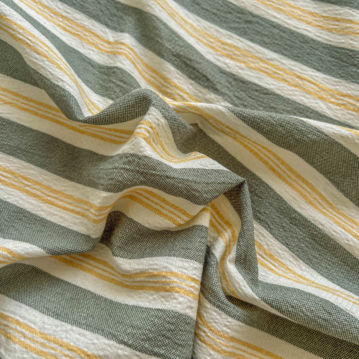 91家纺网 家纺一手货源 找家纺 思诺羽床笠 2026新款云感双层纱床单系列 细川-绿