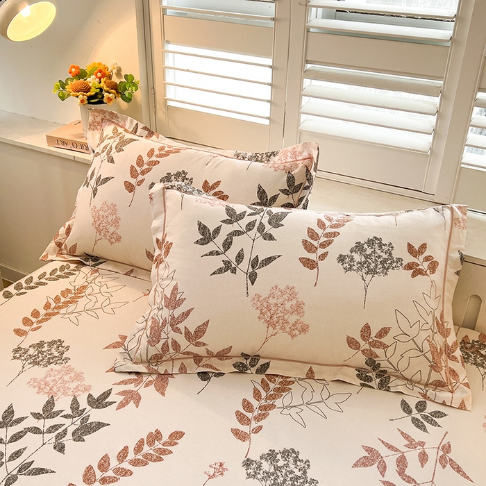 91家纺网 家纺一手货源 找家纺 名优家纺 2026新款60S13374高支密全棉印花纯色单床单 念枝