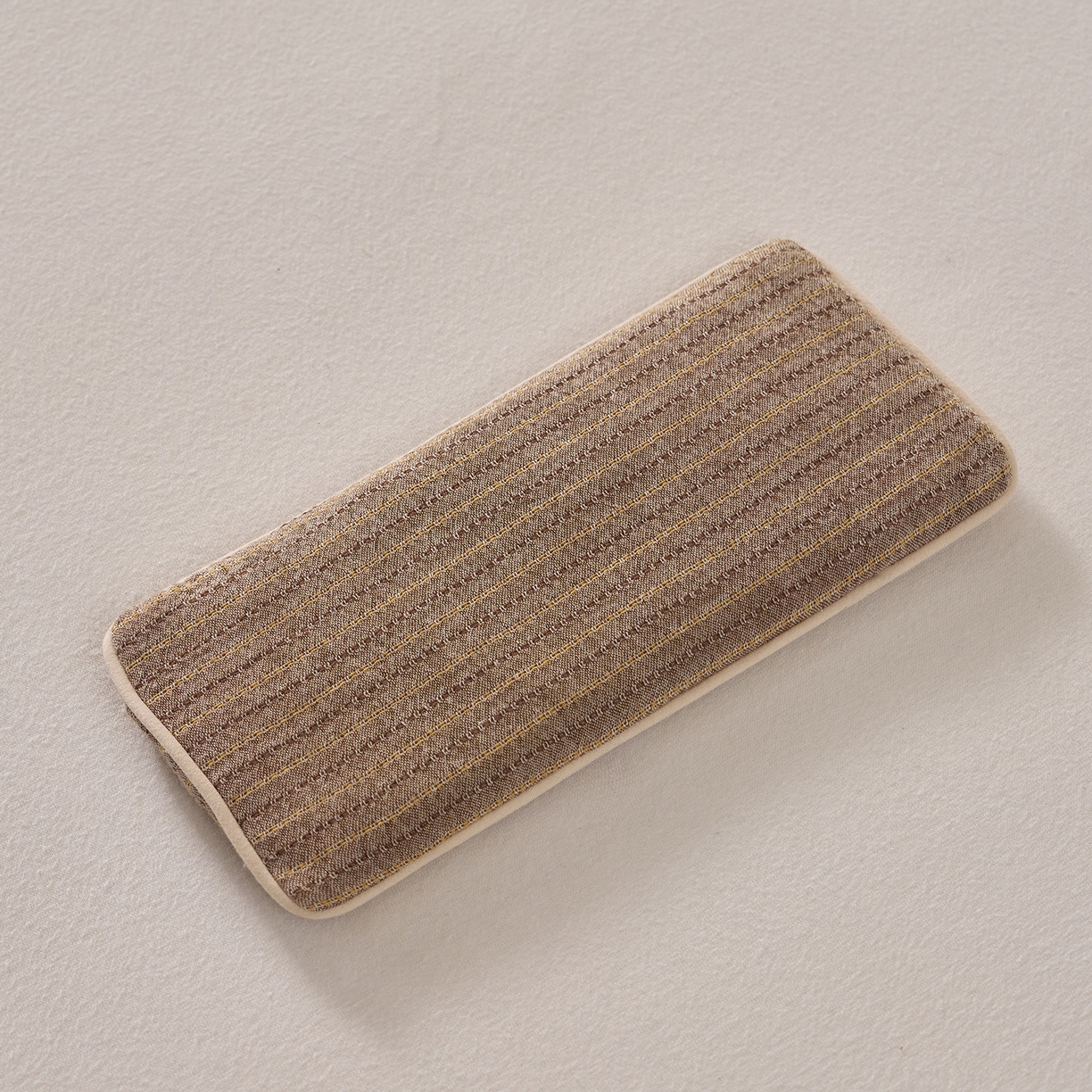 91家纺网 家纺一手货源 找家纺 乐可 2025新款全棉3D编织草本重力眼罩决明子薰衣草眼罩 草本重力眼罩-咖 【一对】