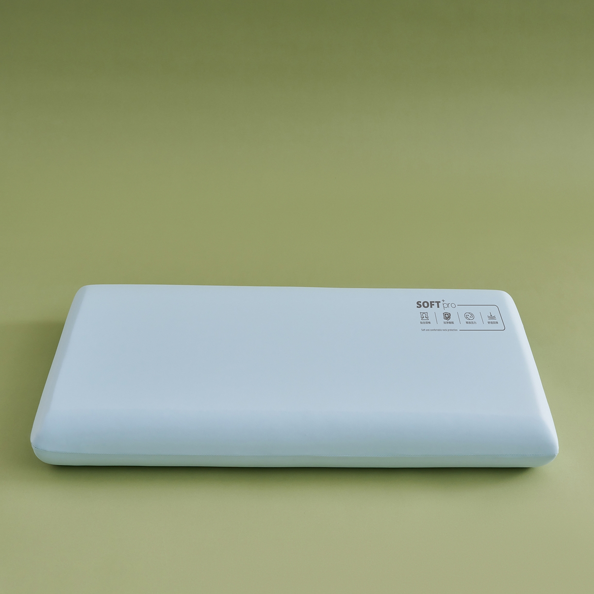 91家纺网 家纺一手货源 找家纺 乐可 2025新款深睡云感记忆枕零压记忆棉慢回弹枕头枕芯 深睡云感枕-S8蓝