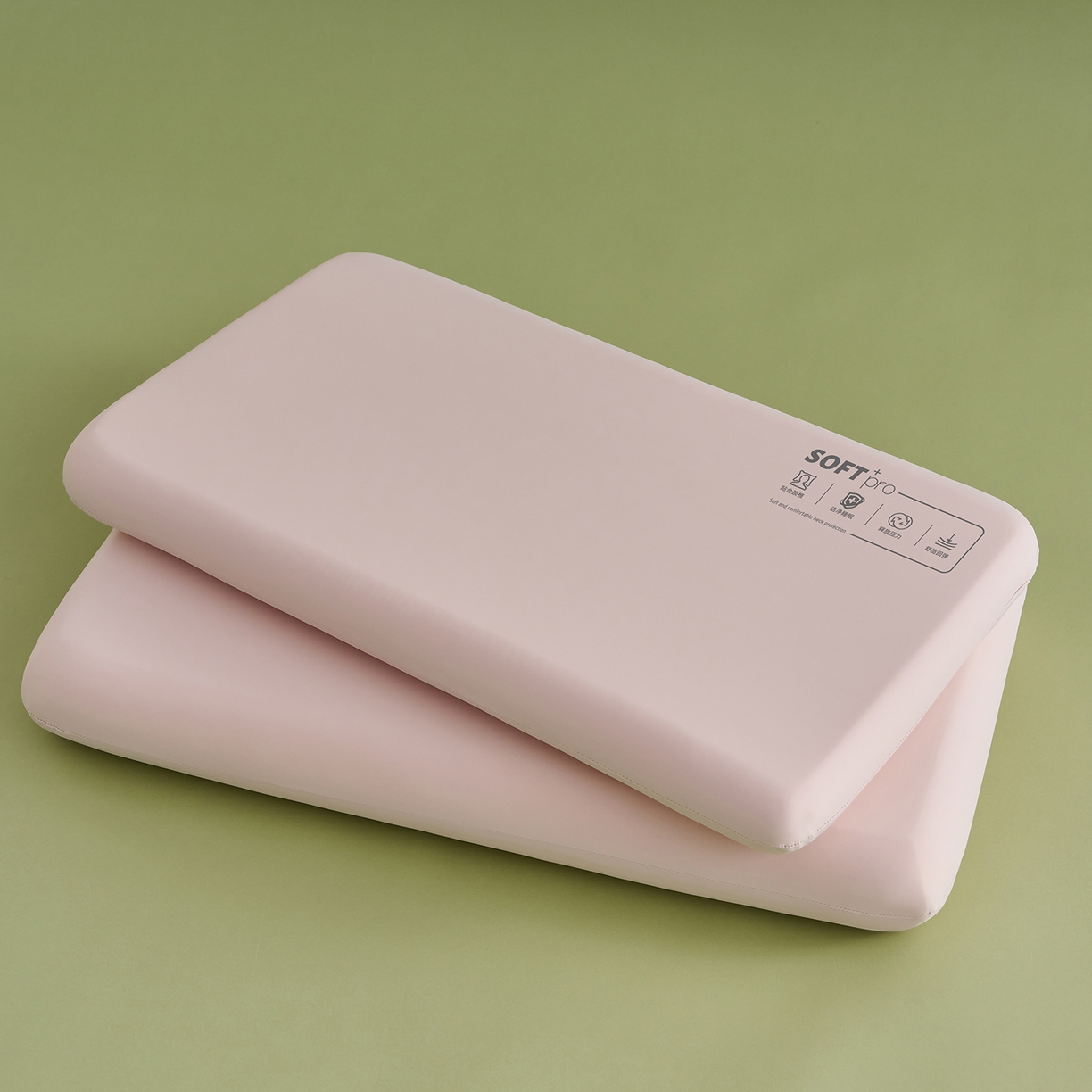 乐可 2025新款深睡云感记忆枕零压记忆棉慢回弹枕头枕芯 深睡云感枕-S6粉
