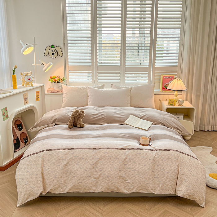 91家纺网 家纺一手货源 找家纺 （总）名优家纺 2024新款纯色13374高密全棉单床单