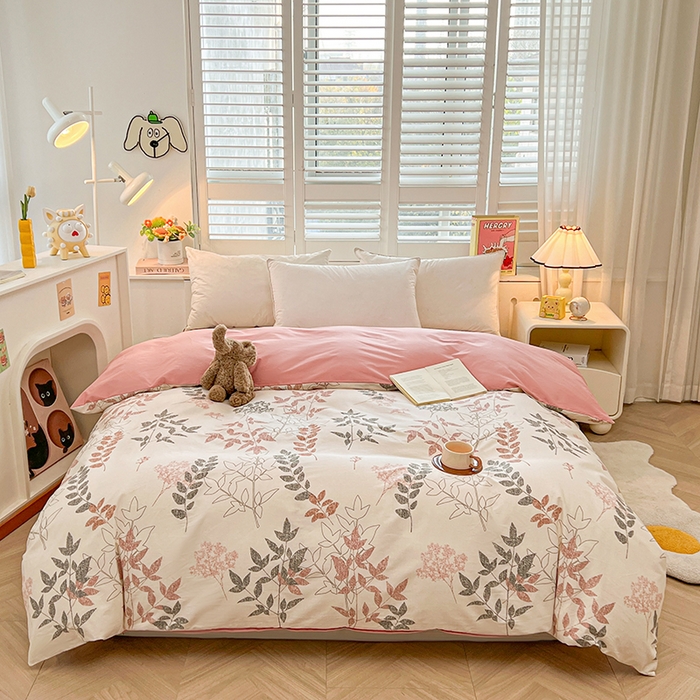 名优家纺 2026新款全棉纯棉单被套被套单件 念枝