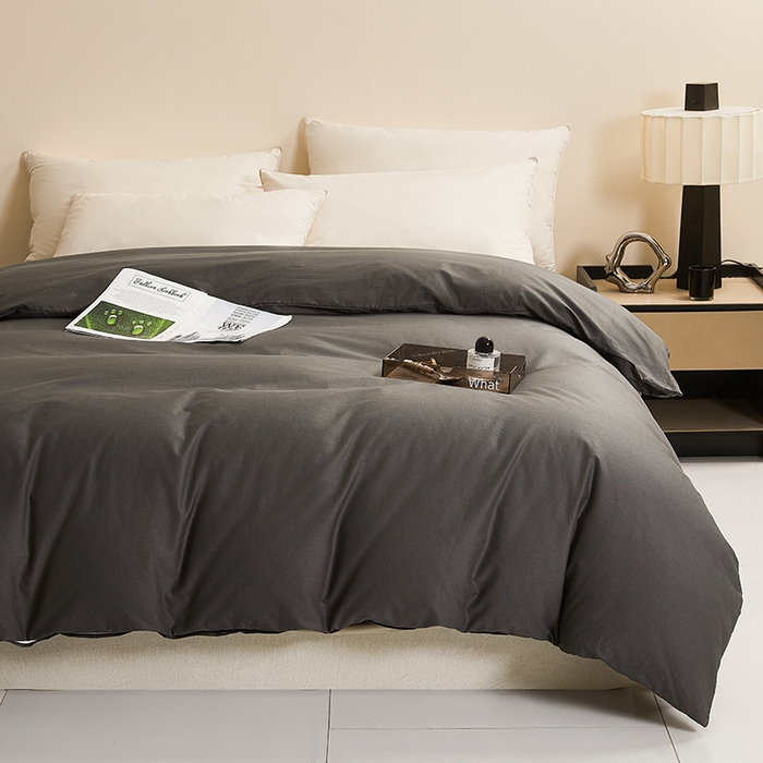 91家纺网 家纺一手货源 找家纺 名优家纺 2026新款全棉纯棉单被套被套单件 星耀黑