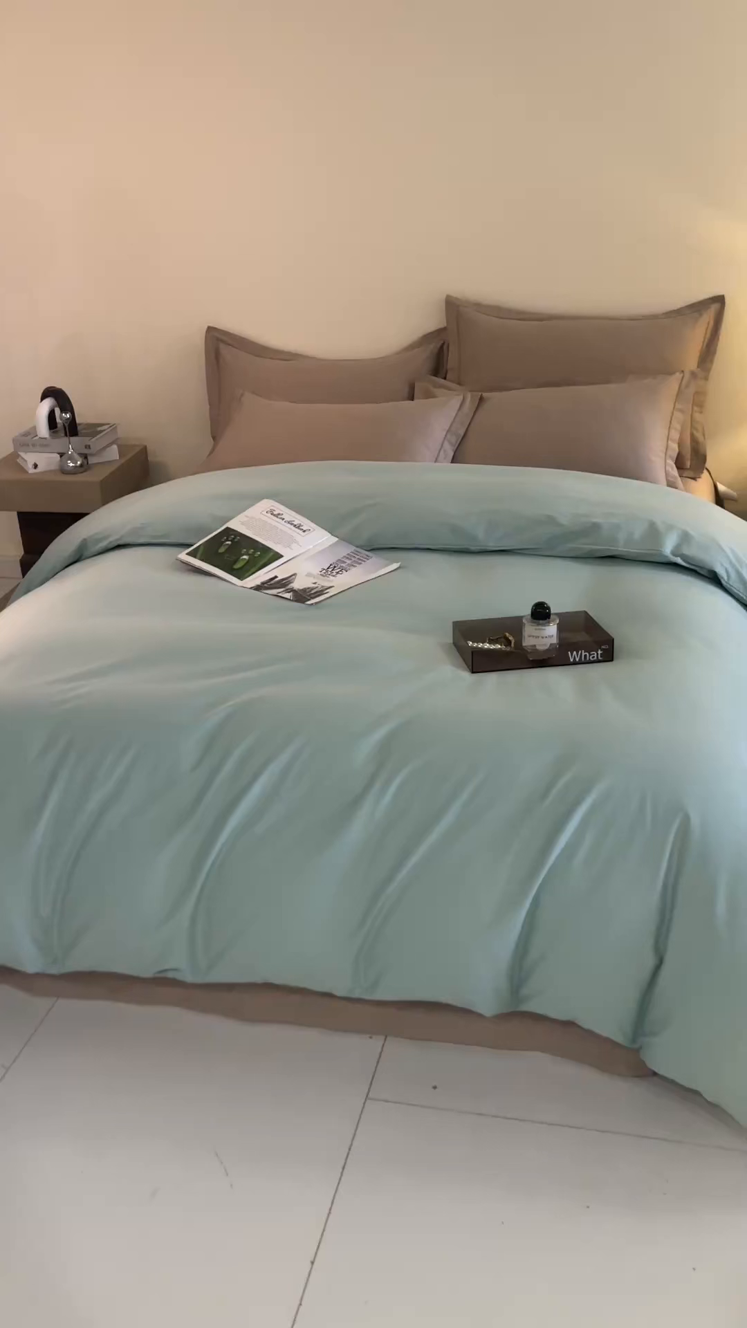 91家纺网 家纺一手货源 找家纺 名优家纺 2026新款全棉纯棉单被套被套单件 莫奈绿