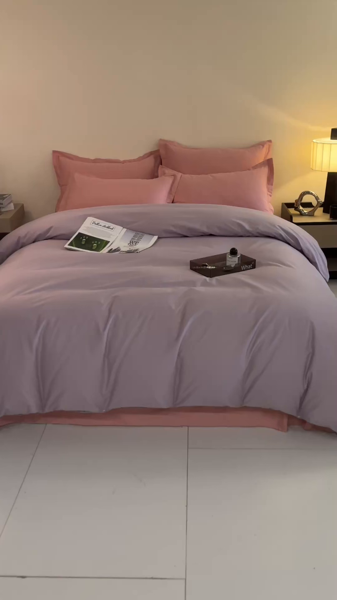 91家纺网 家纺一手货源 找家纺 名优家纺 2026新款全棉纯棉单被套被套单件 加仑紫