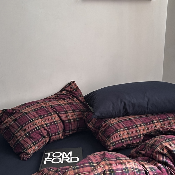 91家纺网 家纺一手货源 找家纺 （总）柚可家居 2026年色织水洗套件-理想学院 控价 （券后标准不低于258元，加大不低于278元)