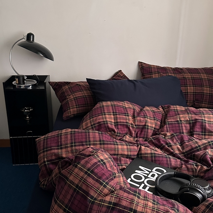 91家纺网 家纺一手货源 找家纺 （总）柚可家居 2026年色织水洗套件-理想学院 控价 （券后标准不低于258元，加大不低于278元)