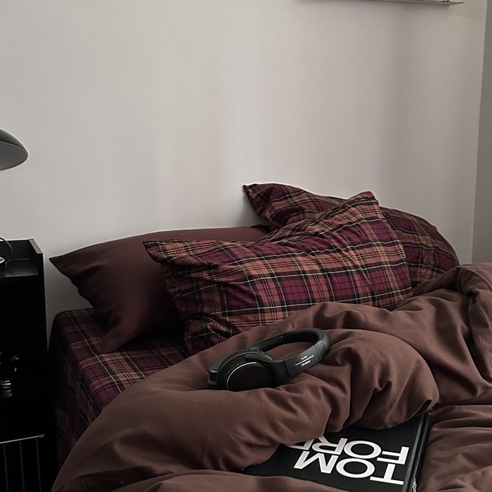 91家纺网 家纺一手货源 找家纺 （总）柚可家居 2026年色织水洗套件-琥珀情书 控价 （券后标准不低于258元，加大不低于278元）