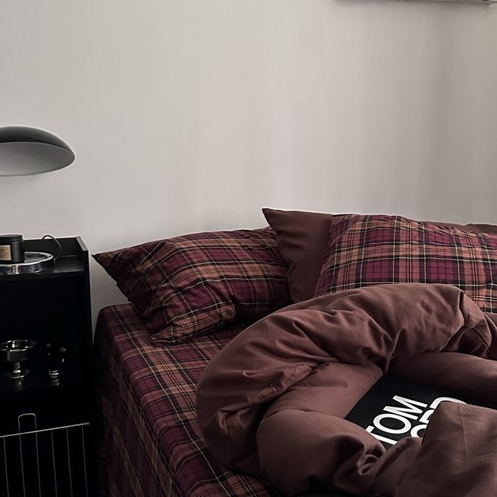 91家纺网 家纺一手货源 找家纺 （总）柚可家居 2026年色织水洗套件-琥珀情书 控价 （券后标准不低于258元，加大不低于278元）