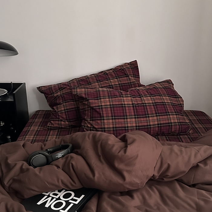 91家纺网 家纺一手货源 找家纺 （总）柚可家居 2026年色织水洗套件-琥珀情书 控价 （券后标准不低于258元，加大不低于278元）