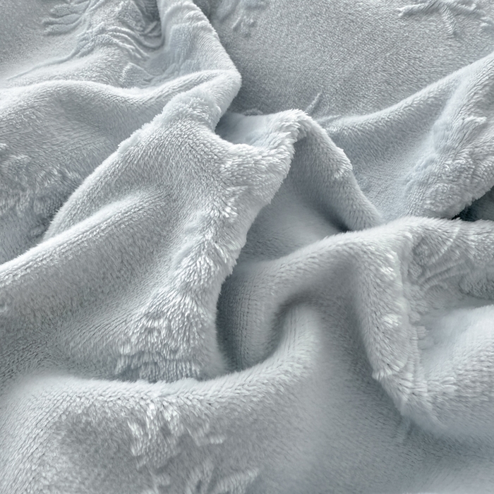 91家纺网 家纺一手货源 找家纺 锦格家纺 2024新款A类高克重牛奶绒四件套苏枚雅【天蓝】