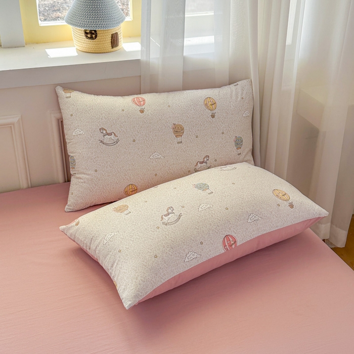 91家纺网 家纺一手货源 找家纺 麦乐迪 2025新款棉感睡眠水洗云感棉四件套 梦游乐园