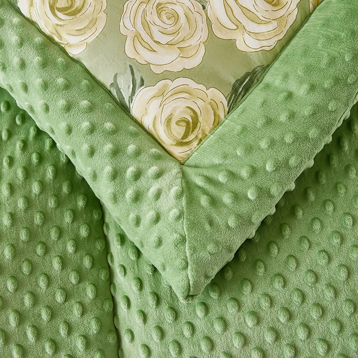 91家纺网 家纺一手货源 找家纺 蔻之羽 （全年现货）2026年新款豆豆被春秋被夏被加厚冬被空调被四季绒被子 半夏