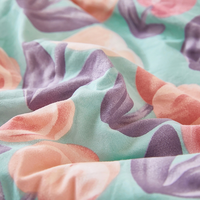 91家纺网 家纺一手货源 找家纺 蔻之羽 （全年现货）2026年新款豆豆被春秋被夏被加厚冬被空调被四季绒被子 郁金香