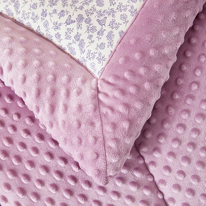 91家纺网 家纺一手货源 找家纺 蔻之羽 （全年现货）2026年新款豆豆被春秋被夏被加厚冬被空调被四季绒被子 蝶之梦