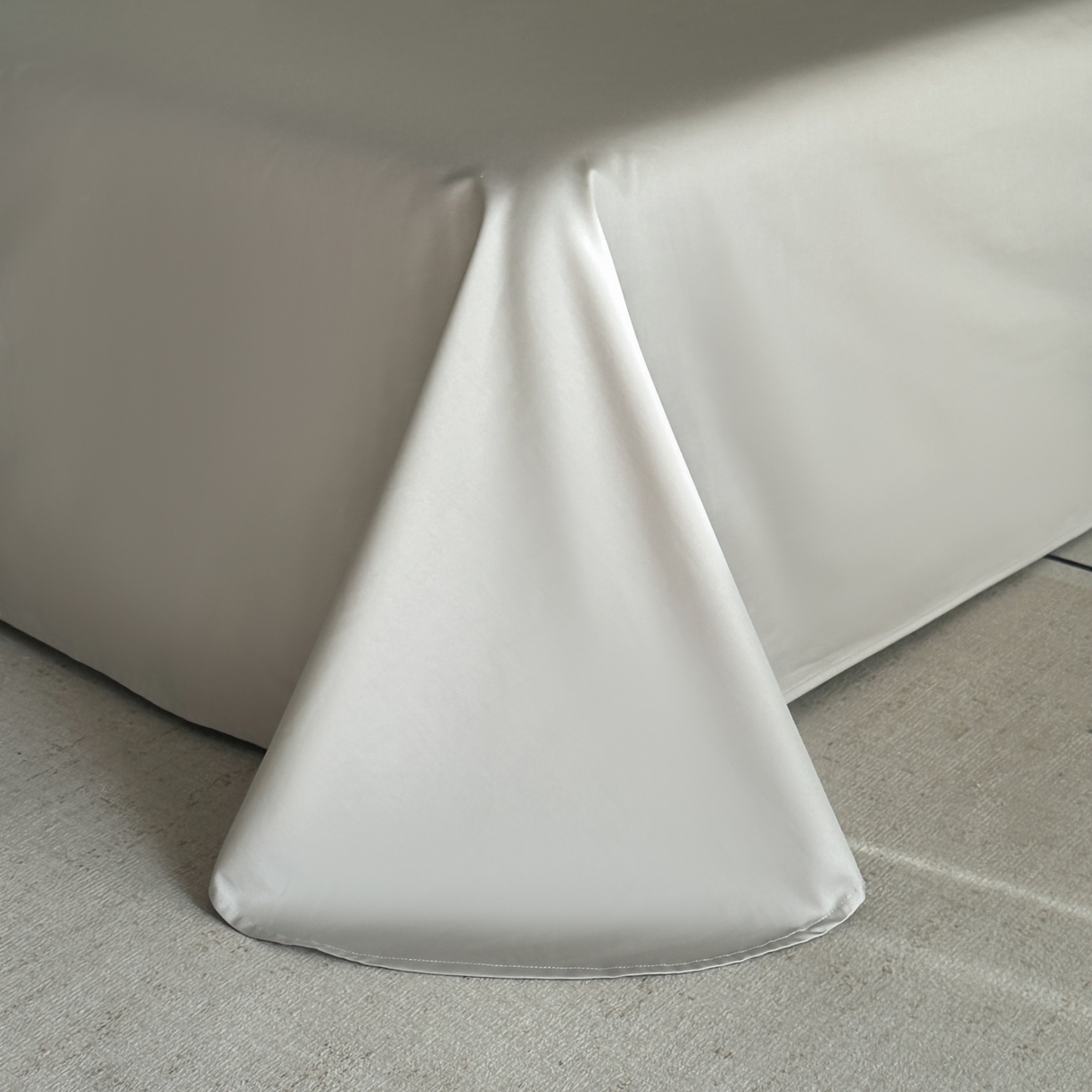 91家纺网 家纺一手货源 找家纺 新方向 2026新款刺绣全棉100s贡缎长绒棉四件套-哈德森 哈德森-爵士灰