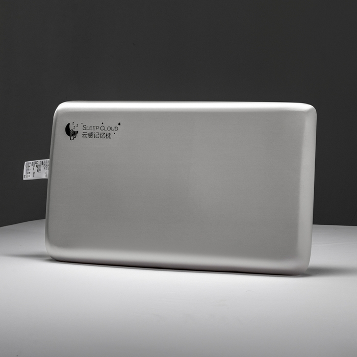 91家纺网 家纺一手货源 找家纺 昕科 2025新款云感好睡记忆棉-油光布记忆棉枕芯慢回弹记忆棉枕头 云感好睡记忆棉枕-油光粉