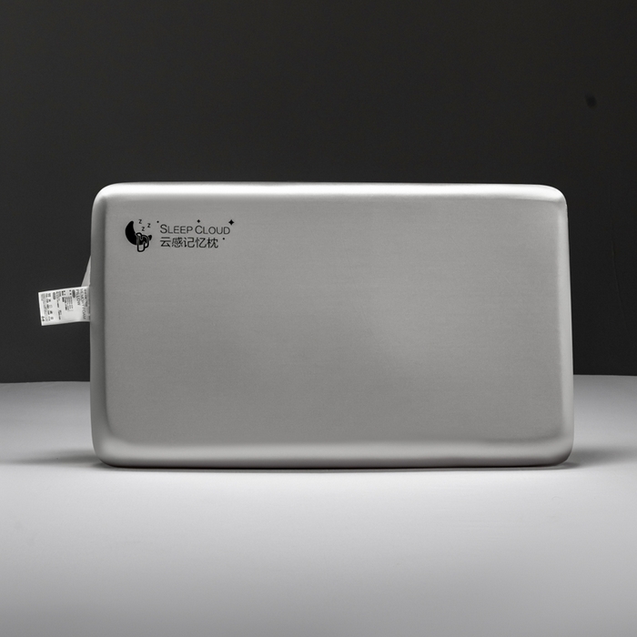 91家纺网 家纺一手货源 找家纺 昕科 2025新款云感好睡记忆棉-油光布记忆棉枕芯慢回弹记忆棉枕头 云感好睡记忆棉枕-油光粉