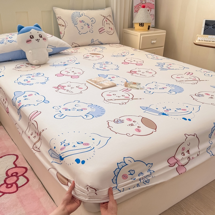 91家纺网 家纺一手货源 找家纺 （总）博雅 2025新款全棉吉伊咔哇单床笠